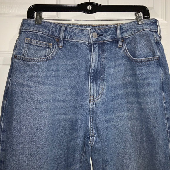 Pacsun Mom Jean Sz 30 Women's Blue Jeans High Waist 100% Cotton Denim - Picture 2 of 7
